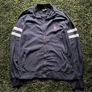 Polo Jeans Company Navy Zip Up Sweater (XL)